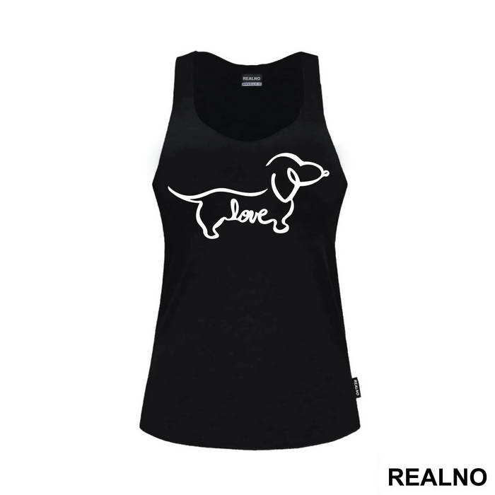 Wiener Dog - Love - Pas