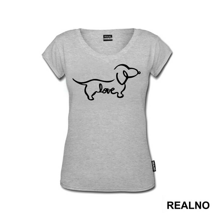 Wiener Dog - Love - Pas