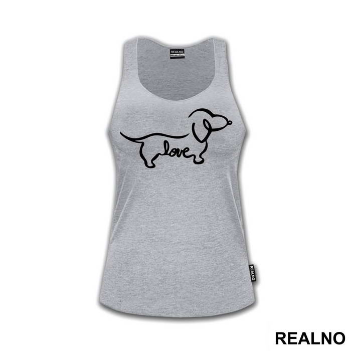 Wiener Dog - Love - Pas