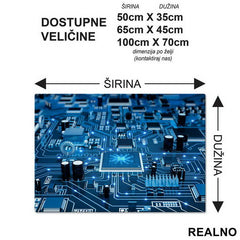 Board - Engineer - Podmetač za sto