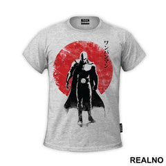 Saitama Red Moon - One Punch Man - Majica