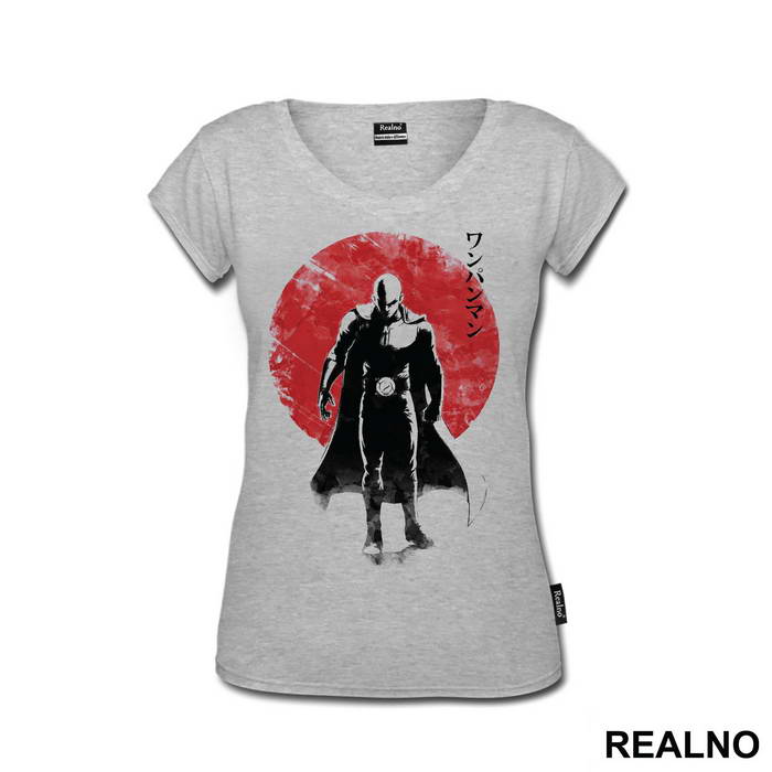 Saitama Red Moon - One Punch Man - Majica