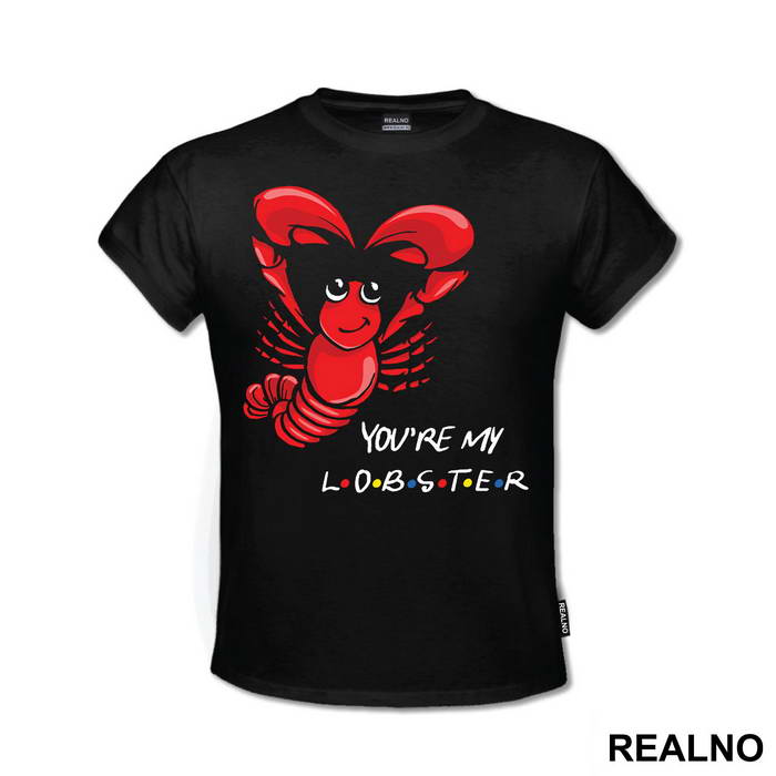 Cute Lobster Heart - Friends - Prijatelji