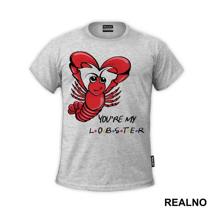 Cute Lobster Heart - Friends - Prijatelji