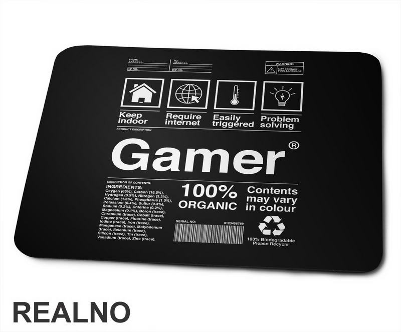 Sastav - Gamer - Games - Podloga za miš
