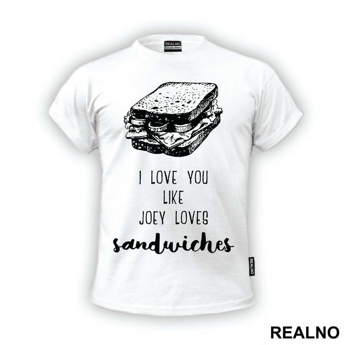 I Love You Like Joey Loves Sandwiches - Friends - Prijatelji