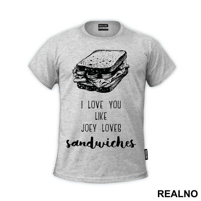 I Love You Like Joey Loves Sandwiches - Friends - Prijatelji