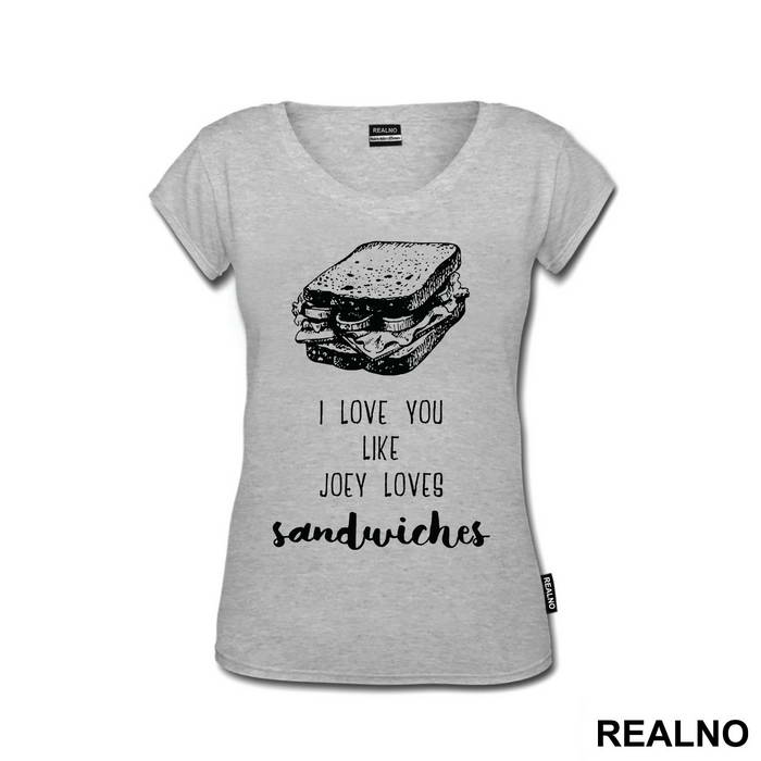 I Love You Like Joey Loves Sandwiches - Friends - Prijatelji