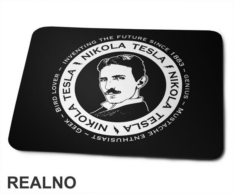 Nikola Tesla - Genije - Podloga za miš