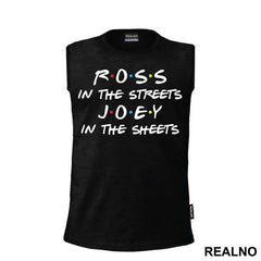 Ross In The Streets Joey In The Sheets - Friends - Prijatelji