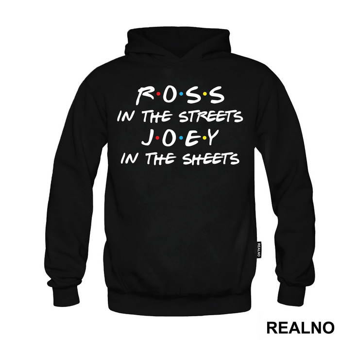 Ross In The Streets Joey In The Sheets - Friends - Prijatelji