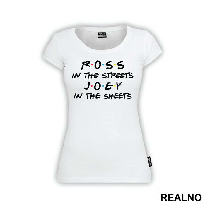 Ross In The Streets Joey In The Sheets - Friends - Prijatelji