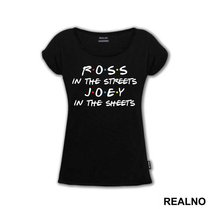 Ross In The Streets Joey In The Sheets - Friends - Prijatelji