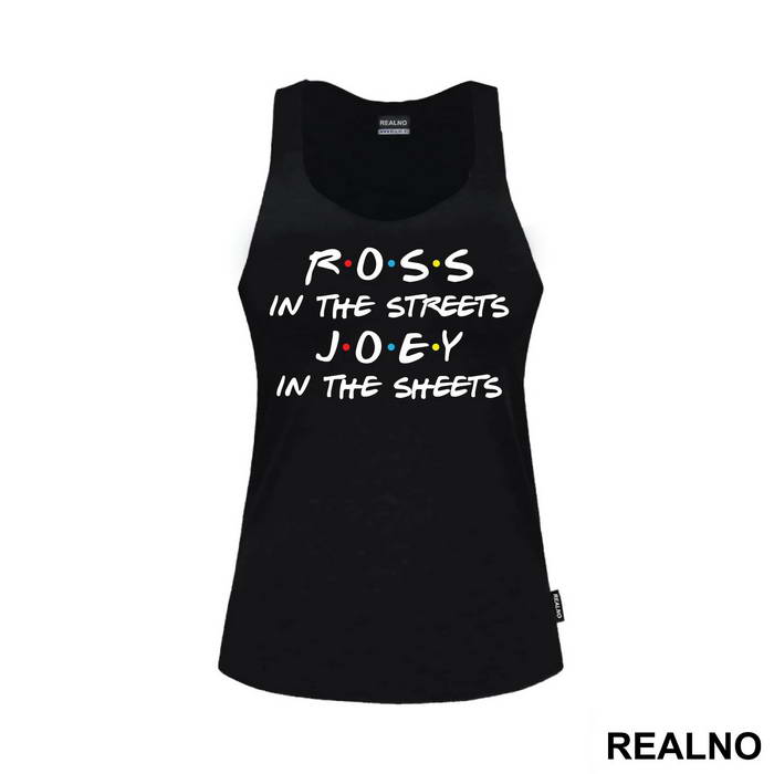 Ross In The Streets Joey In The Sheets - Friends - Prijatelji