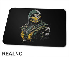 Scorpion Green Lines - Mortal Kombat - Podloga za miš