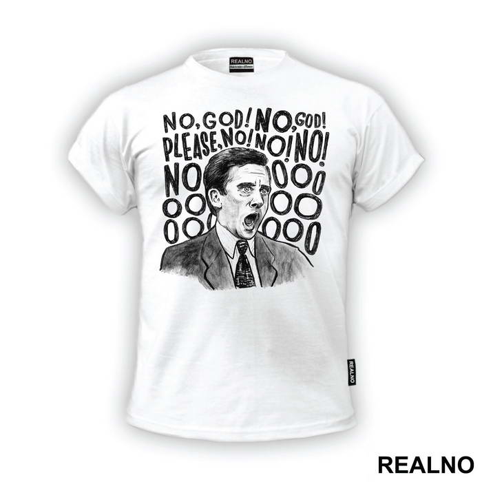Illustration - No, God! No God! - The Office