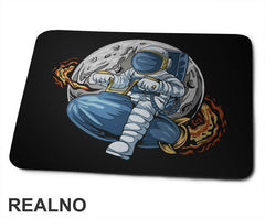 Astronaut Na Raketi - Space - Svemir - Podloga za miš
