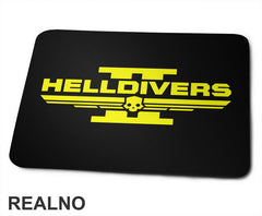 Helldivers 2 Logo - Games - Podloga za miš