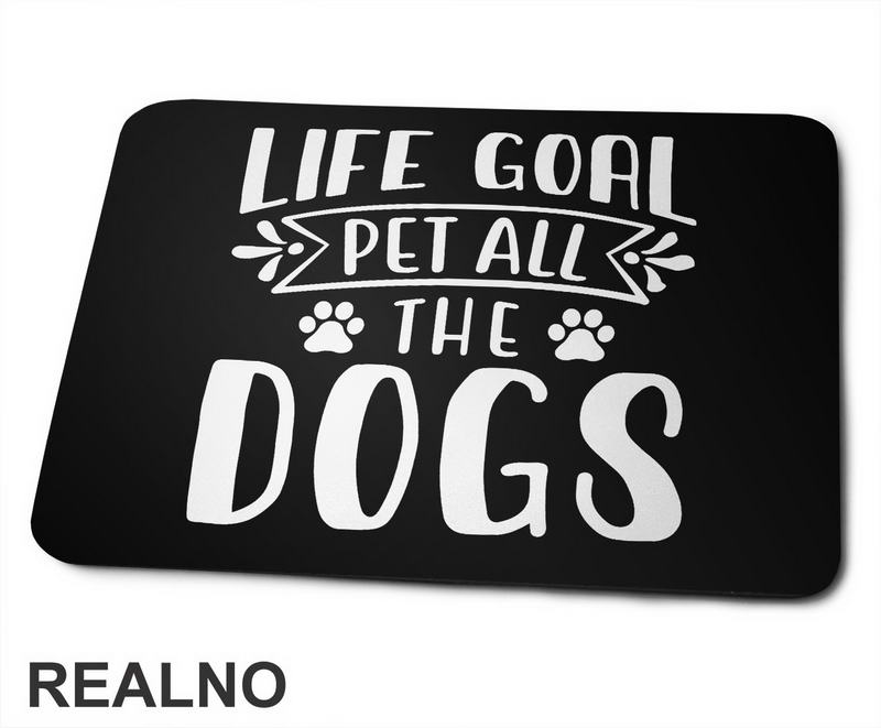 Pet All The Dogs - Pas - Podloga za miš