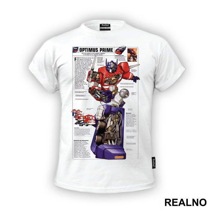 Optimus Prime Autobot Leader - Transformers - Majica