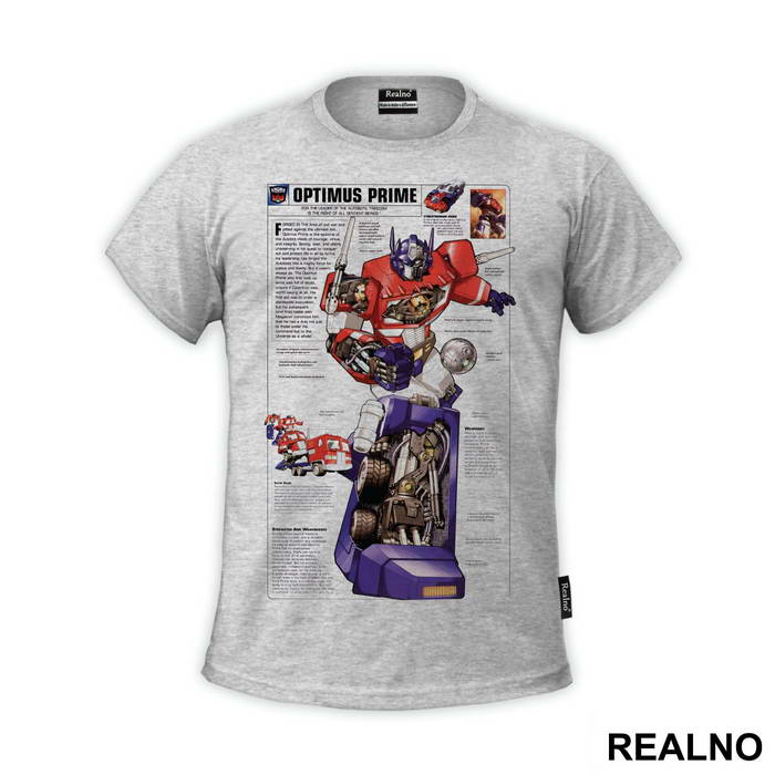 Optimus Prime Autobot Leader - Transformers - Majica