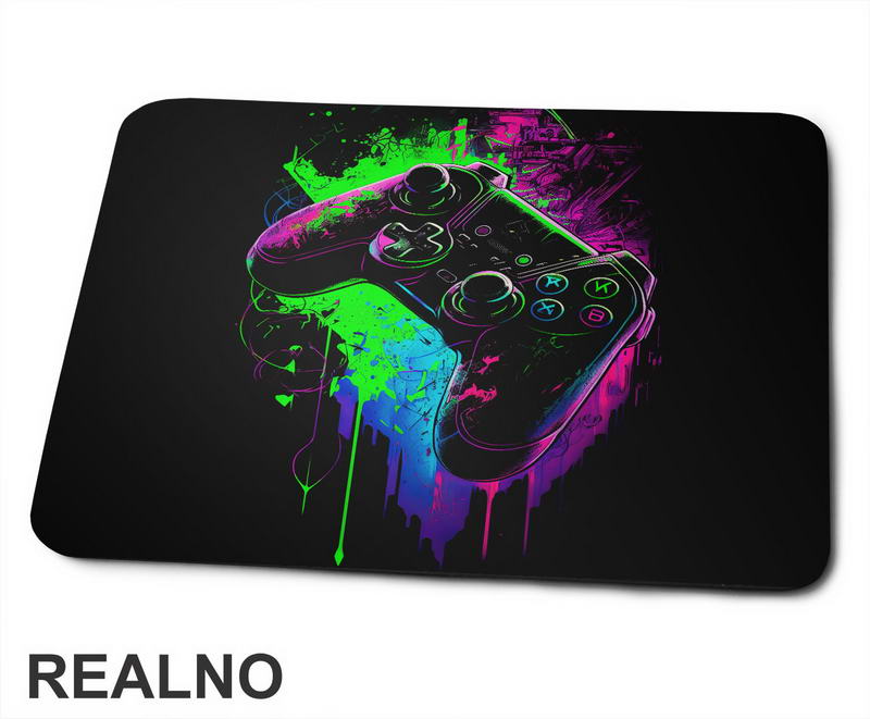 Controller - Color Splash - Games - Podloga za miš