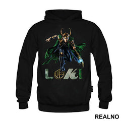 Holding His Staff - Loki - Avengers