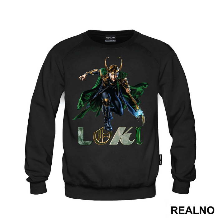 Holding His Staff - Loki - Avengers