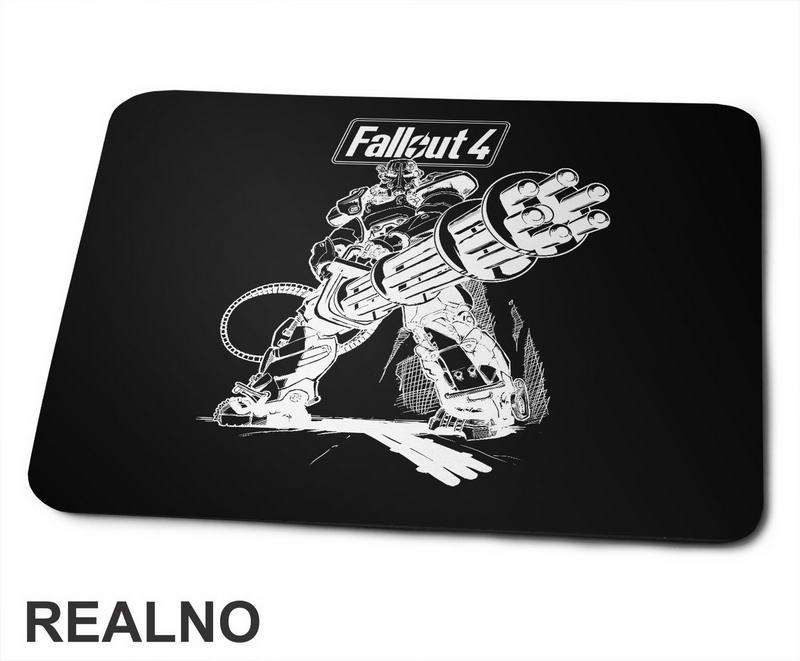 Titus Outline - Fallout - Games - Serija - Podloga za miš