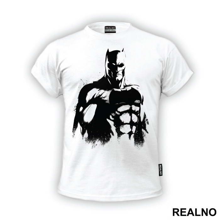 Black Portrait Splash - Batman