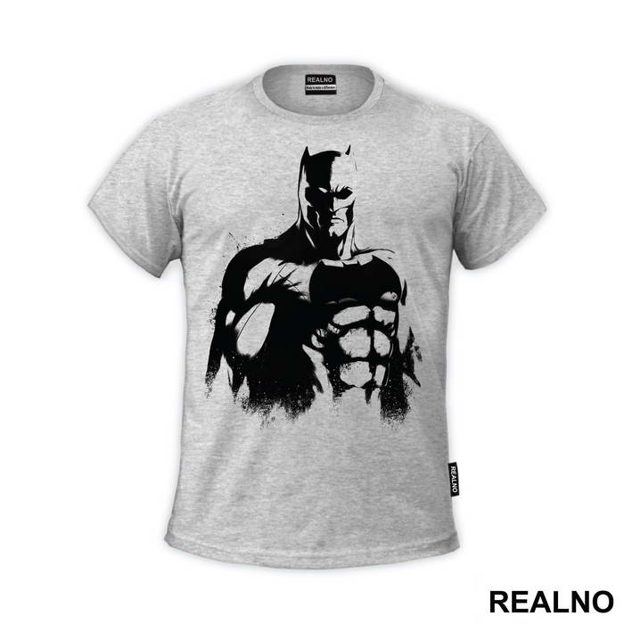 Black Portrait Splash - Batman