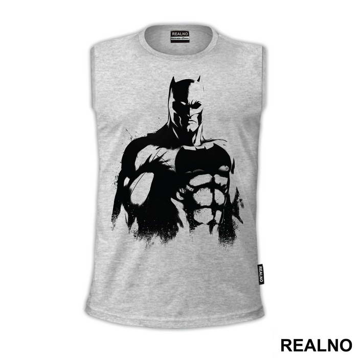 Black Portrait Splash - Batman