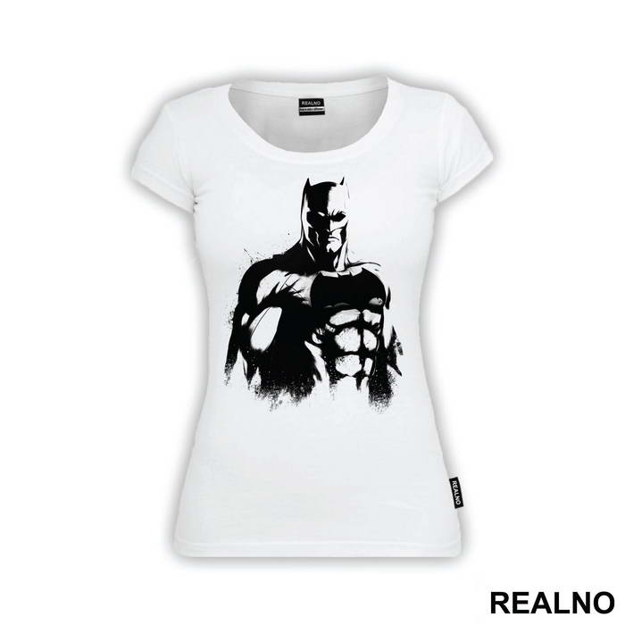 Black Portrait Splash - Batman