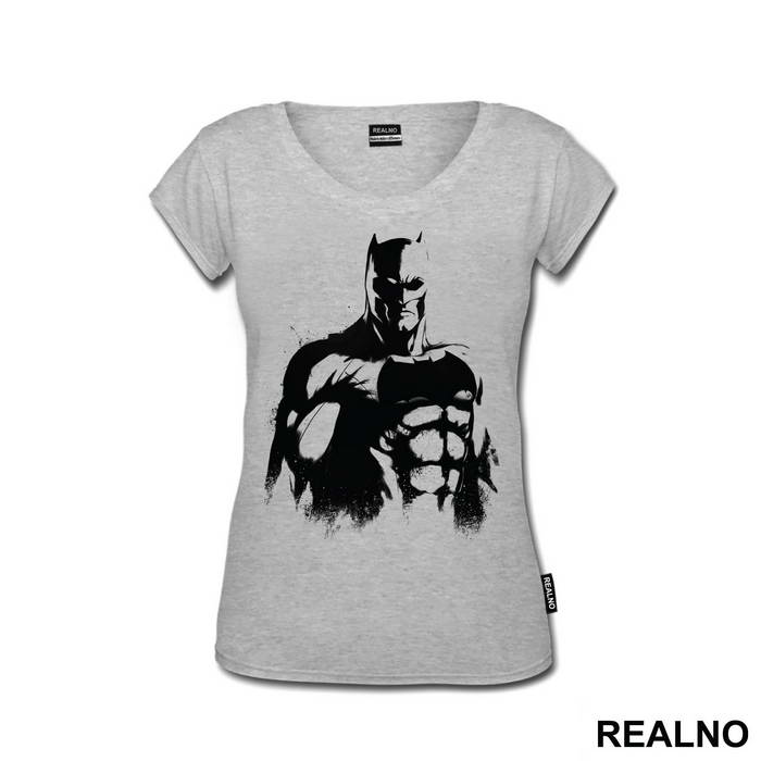 Black Portrait Splash - Batman