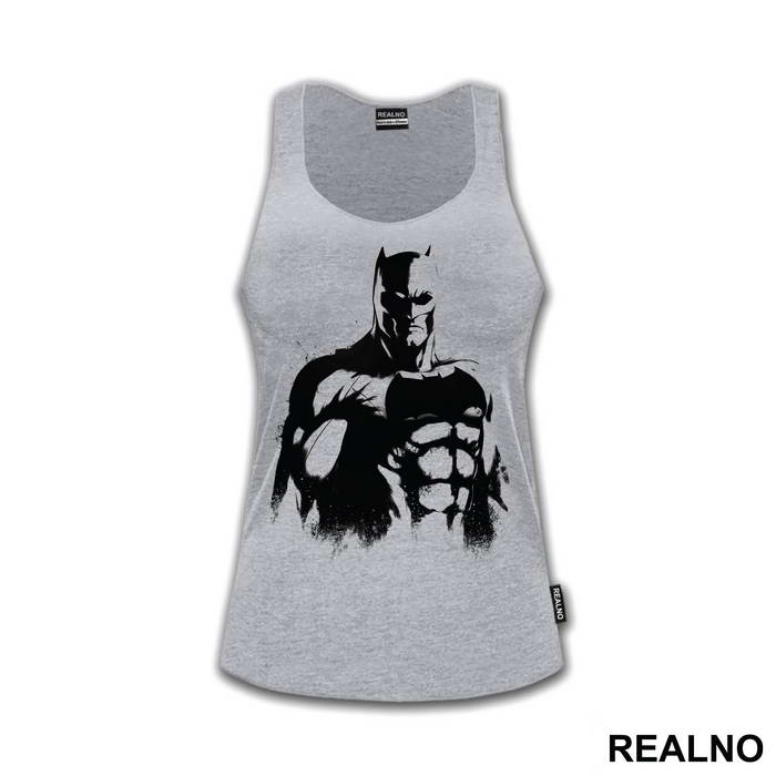 Black Portrait Splash - Batman