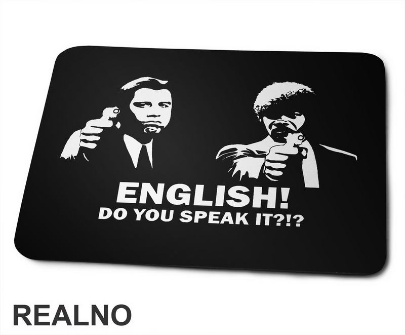 English - Do You Speak It - Pulp Fiction - Podloga za miš