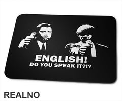 English - Do You Speak It - Pulp Fiction - Podloga za miš