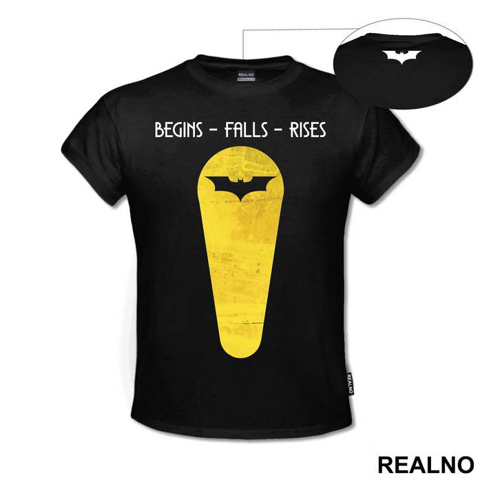 Begins Falls Rises - Batman