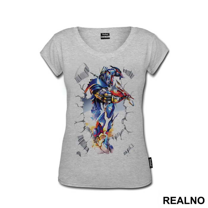 Optimus Prime Breaking Through - Transformers - Majica