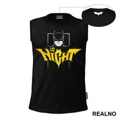 I Am The Night - Yellow Text - Batman