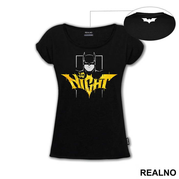 I Am The Night - Yellow Text - Batman