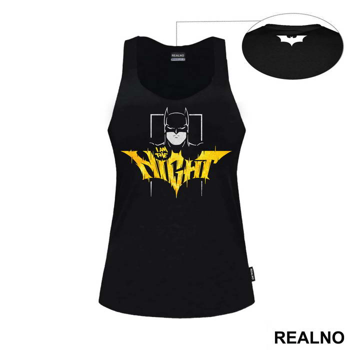 I Am The Night - Yellow Text - Batman