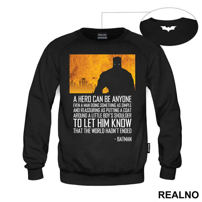 A Hero Can Be Anyone - Batman