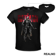 Standing With Red Logo - Batman