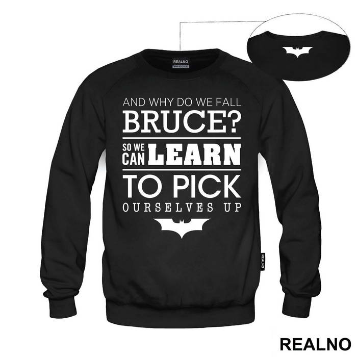 And Why Do We Fall Bruce - Batman
