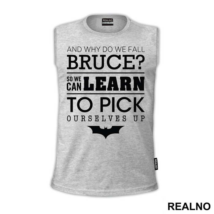 And Why Do We Fall Bruce - Batman