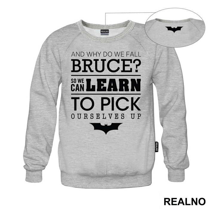 And Why Do We Fall Bruce - Batman