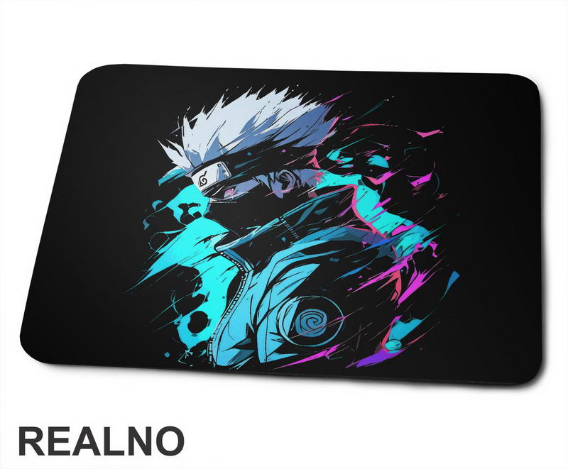 Kakashi Neon - Naruto - Podloga za miš