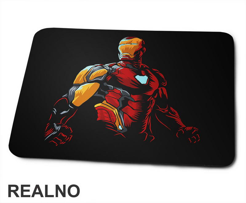 Angry Fists - Iron Man - Avengers - Podloga za miš