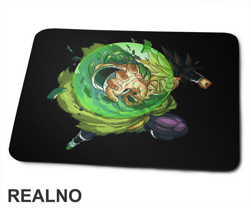 Broly - Attack - Goku - Dragon Ball - Podloga za miš